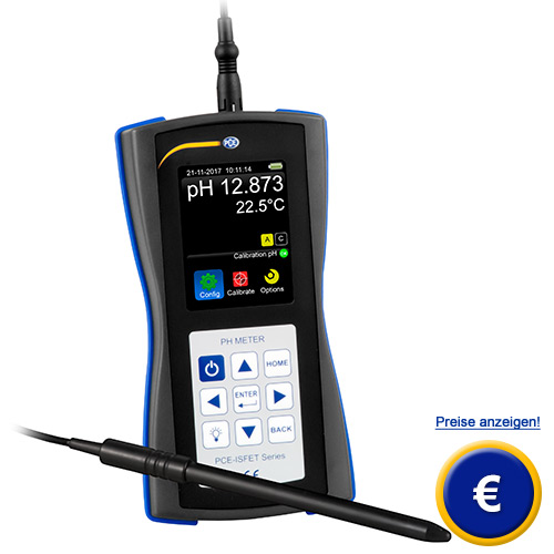 ISFET-ph-Meter PCE-ISFET Serie