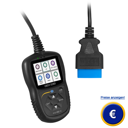 Hier zum KFZ OBD Diagnose-Scanner PCE-OBD 10