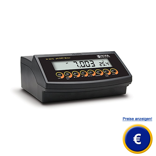 Labor-pH-Messert mit groer LCD-Anzeige