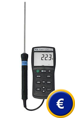 Hier kommen Sie zum Laborthermometer PCE-T317.