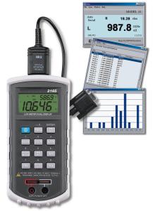 LCR-Messinstrument PKT-2165 mit Software und Datenkabel