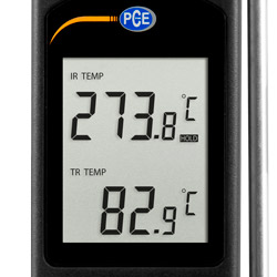 Display vom Lebensmittelthermometer