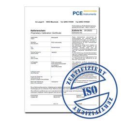 Luftkeimsammler PCE-AS1 ISO Zertifikat