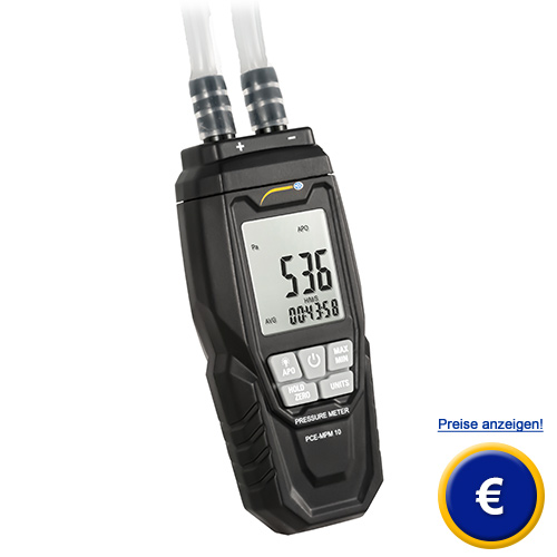 Alles zum Manometer PCE-MPM 10