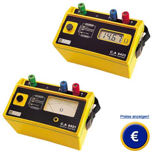 Messgert zur Erdungsmessung CA-642x