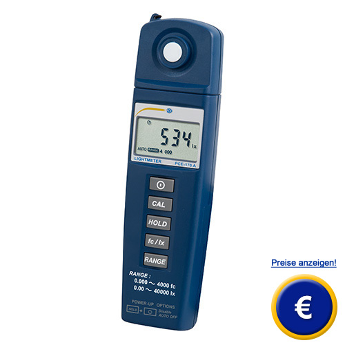 Messgerät für Helligkeit PCE-170A