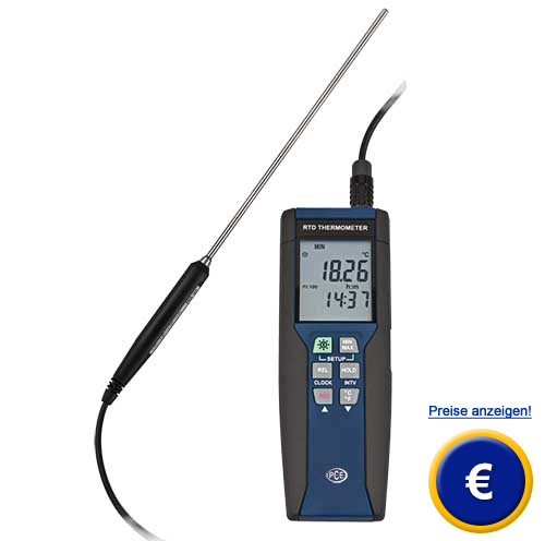 Mikroprozessor-Thermometer PCE-HPT 1