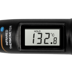 Display vom Mini-Infrarot-Thermometer