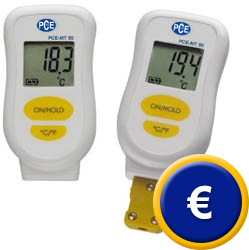 Hier sehen Sie das Minithermometer PCE-MT 50