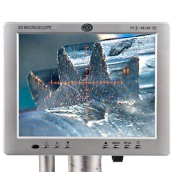 Motorisiertes 3D-Mikroskop PCE-MVM 3D mit groem 8" LC Display