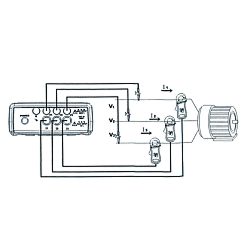 Schaltungsbeispiel zum Netzstranalysator PCE-830