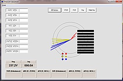 Softwarebeispiel 3 des Netzstranalysotor PCE-830