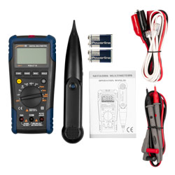 Lieferumfang bei dem Netzwerk-Multimeter PCE-LT 12