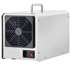 Rückansicht vom Ozongenerator HILOXX 0.5 / 1.5 / 3.5 und 7.0.