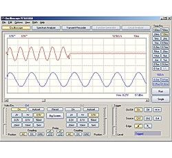 Software des PC-Oszilloskops PCSU1000