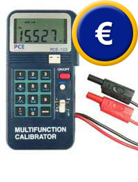 Prozesskalibrator und Sollwertgeber PCE-123
