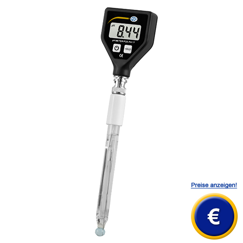 Hier finden Sie weitere Informationen zum pH-Tester PCE-PH 17