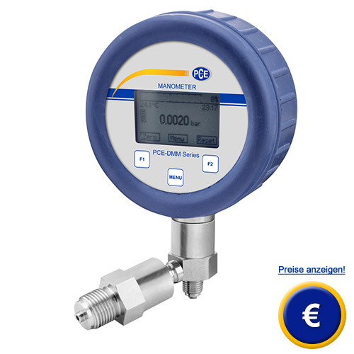 Hier finden Sie weitere Informationen zum Przisions-Referenzmanometer PCE-DMM 60