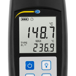 Przisionsthermometer PCE-T 318 Display