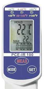 Display vom Pyrometer PCE-IR 100