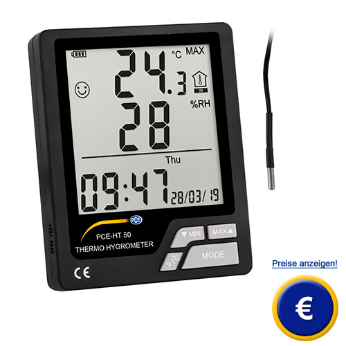 Alles zum Raum-Hygrometer PCE-HT 50