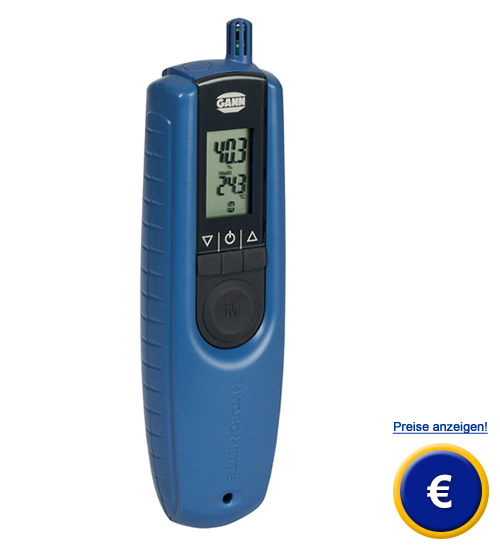 Weitere Informationen zum Raumluftfeuchte Messer Hydromette BL Compact TF2