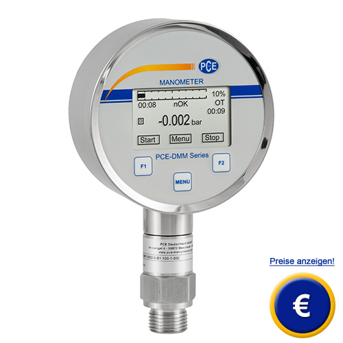 Hier finden Sie weitere Informationen zum Referenzmanomenter PCE-DMM 70