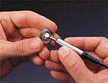 Mini-Sonde für das Schichtdickemessgerät