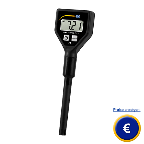 Hier finden Sie weitere Informationen zum Schul pH-Meter PCE-PH 15