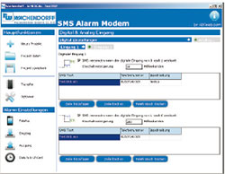 Software für das SMS-Alarmsystem ALMIOG01 