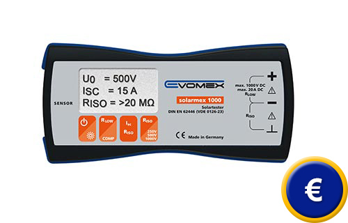 Alles zum Solarmodul-Tester Solarmex 1000