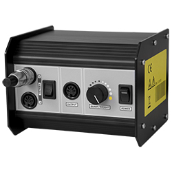 Rückansicht vom Stroboskop RT STROBE 3000 LED