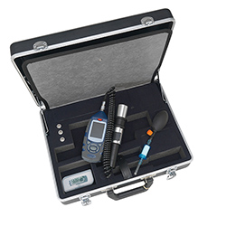 Staubmessgerät MicroDust pro CEL-712 im enthaltenen Koffer