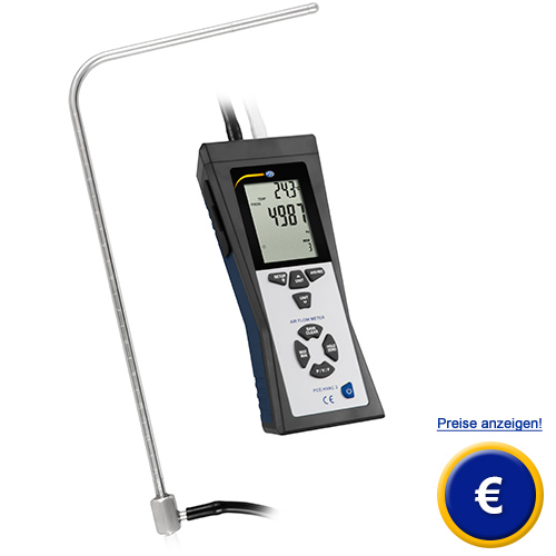 Zustzliche Informationen zum Staurohranemometer PCE-HVAC 2