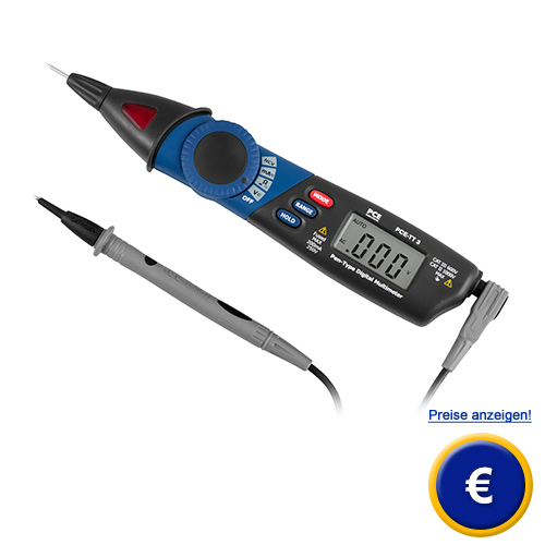 Stift-Multimeter PCE-TT 3 alle Infos