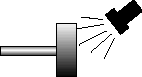 Stroboskop bei der Messung eines gut ausgerichteten Laufrades
