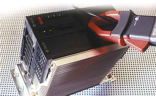 Anwendung der Stromzange für Frequensumrichter F3N
