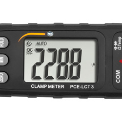 Display der Stromzange PCE-LCT 3