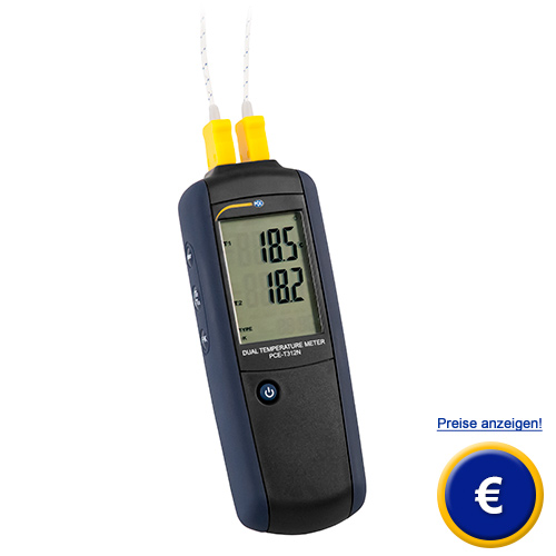 Hier sehen Sie das Digital - Temperaturmessgerät PCE-T312N
