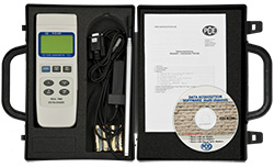 Thermoanemometer im Koffer mit gesamten Lieferumfang