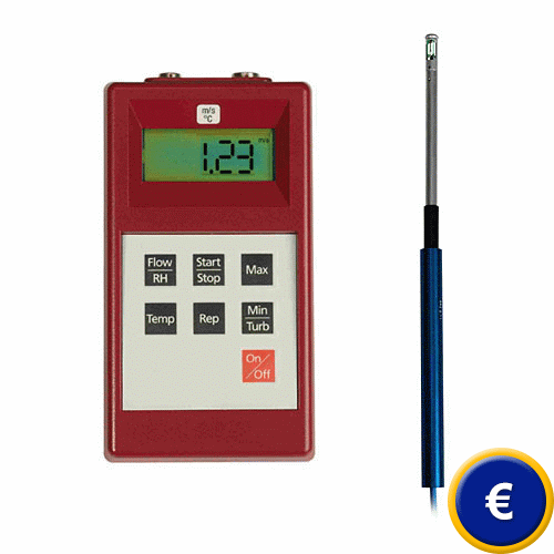 Thermoelektrisches Anemometer ThermoAir3