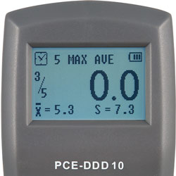 Thermoplast - Härteprüfer PCE-DDD 10 Display