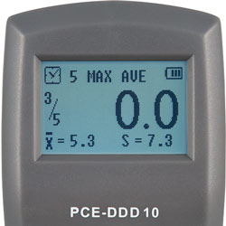 Thermoplast - Hrteprfer PCE-DDD 10 Display