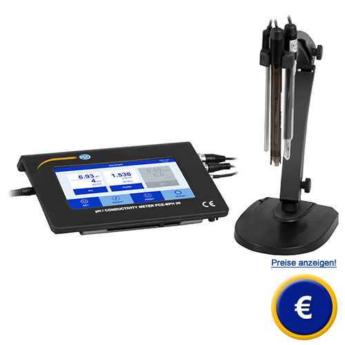 Hier finden Sie weitere Informationen zum Labor Tisch pH-Meter PCE-BPH 20