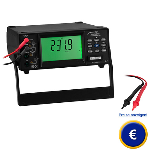 Hier kommen Sie zum Tischmultimeter PCE-BMM 10