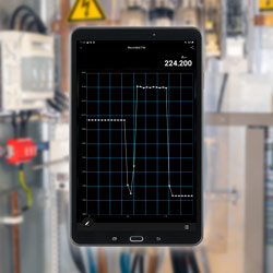 App zum  TRMS-Multimeter PCE-CTI 10