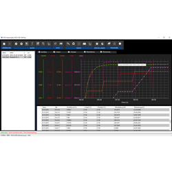 Software zum Ultraschall Durchflussmessgert PCE-TDS 200 Serie