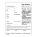 Kalibrierzertifikat für Ultraschallprüfgerät PCE-USC 20