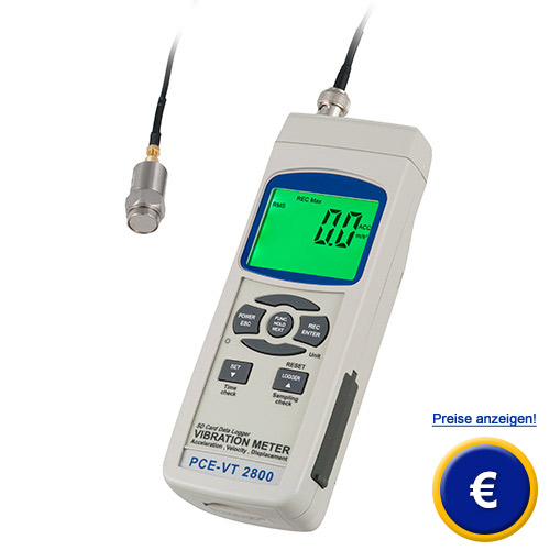 Weitere Informationen zum Vibrationsmesser PCE-VT 2800