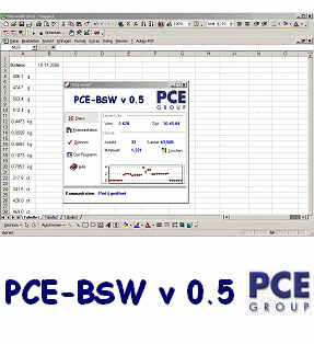 Software fr Przisionswaagen